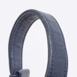 Chanel Navy Blue Quilted Leather Medium Boy Flap Bag