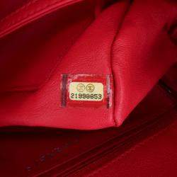 Chanel Pink CC Quilted Lambskin Kisslock Frame Flap Tote
