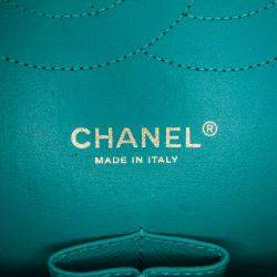 Chanel Blue Jumbo Classic Lambskin Double Flap