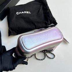 Chanel Iridescent Leather Gabrielle Small Shoulder Bag