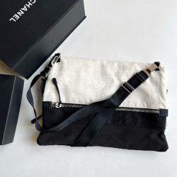 Chanel Vintage Canvas Messenger Bag