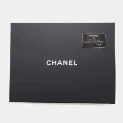 Chanel  Black Bullskin Small Matelasse Shopping Bag