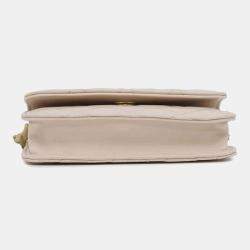 Chanel Pink Lambskin Mini Chain Clutch Bag 