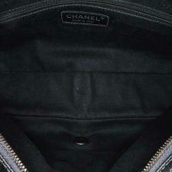 Chanel Purple Jumbo Quilted Caviar Easy Flap Bag