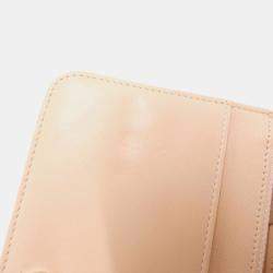 Chanel Pink Leather Boy Wallet On Chain 