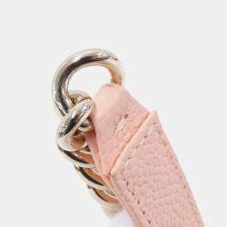 Chanel Pink Leather Boy Wallet On Chain 