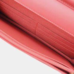 Chanel Pink Caviar Skin Chain Wallet Shoulder Bag