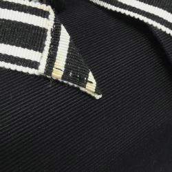 Pre Owned Chanel Black Canvas Vanity Handbag