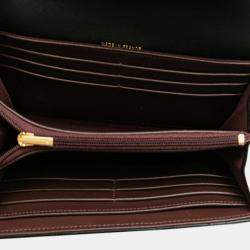 Chanel Black Lambskin Classic Long Flap Wallet