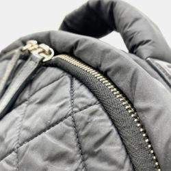 Chanel Black Nylon Quilted Coco Cocoon Backpack 
