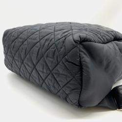 Chanel Black Nylon Quilted Coco Cocoon Backpack 