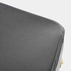 Chanel Black Caviar Leather Vanity Top Handle Bag
