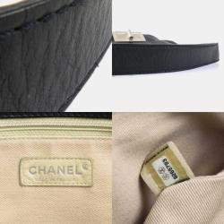 Pre Owned Chanel Black Leather 2.55 Shoulder Bag