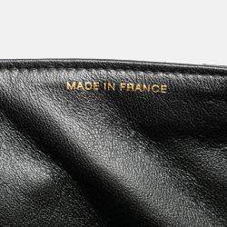 Chanel Black Jumbo Lambskin Double Sided Flap