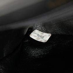 Chanel Black Jumbo Lambskin Double Sided Flap