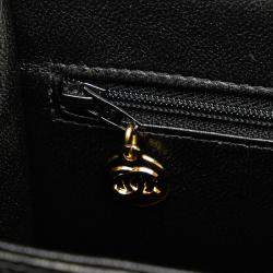 Chanel Black Jumbo Lambskin Double Sided Flap