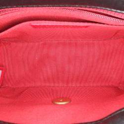 Pre Owned Chanel Black Mini Square Lambskin Romance Single Flap