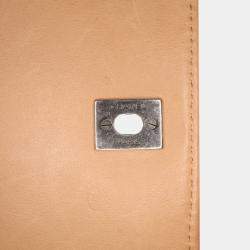 Chanel Brown Large Calfskin Stitched Urban Luxury Top Handle Bag