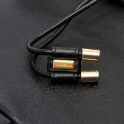 Chanel Black CC Chevron Calfskin Round Flap Satchel