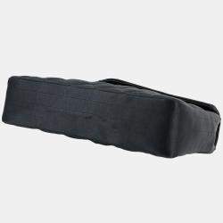 Chanel Black Satin Chain Shoulder Bag
