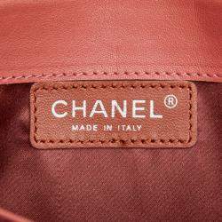 Chanel Patent Leather Coco Mark Brilliant Wallet On Chain  