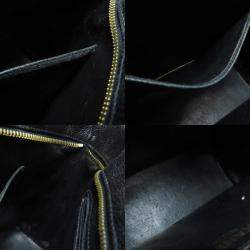 Pre Owned Chanel Black Grained Calfskin CC Tote Bag
