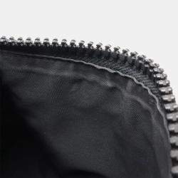 Chanel Rubber Nylon Black White Sport Line Coco Mark Shoulder Bag