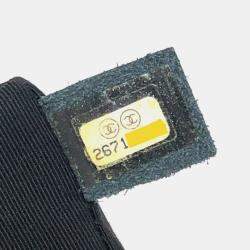 Pre Owned  Chanel White Canvas Printed Camellia Tote Bag