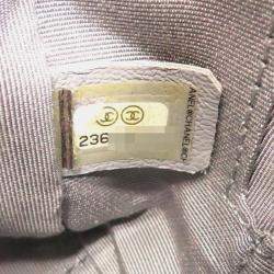 Chanel Leather Silver Gabrielle Chain Shoulder Bag