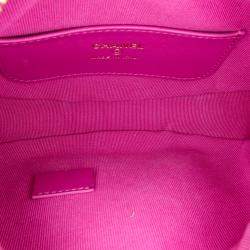 Chanel Purple Quilted Caviar Polly Pocket Hobo