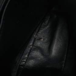 Chanel Black Quilted Patent Leather Maxi Classic Single Flap Bag