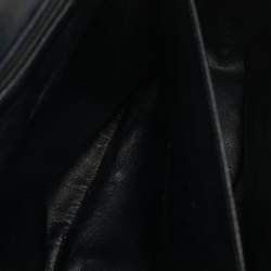 Chanel Black Quilted Patent Leather Maxi Classic Single Flap Bag