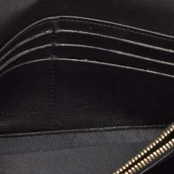 Pre Owned Chanel Black Quilted Leather Golden Class Continental Wallet