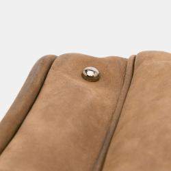 Chanel Brown Quilted Iridescent Calfskin Relax CC Satchel