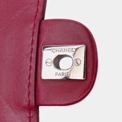Chanel Red Mini Stitched Calfskin Citizen Flap
