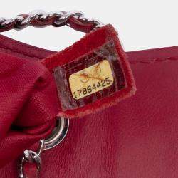 Chanel Red Mini Stitched Calfskin Citizen Flap