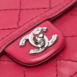 Chanel Red Mini Stitched Calfskin Citizen Flap