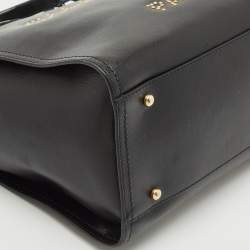 مملوكة مسبقًا Chanel Black Caviar Leather Small Studded Deauville Tote