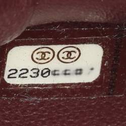 Pre Owned حقيبة شانيل جلدية سوداء صغيرة عبر الجسم rétro