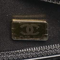 Chanel Black Quilted Velvet Mini Kelly Bag