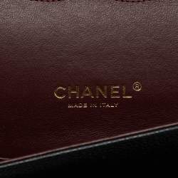 Chanel Black Quilted Caviar Leather Maxi Classic Double Flap Bag