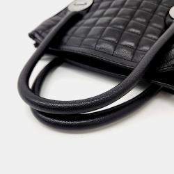 Chanel Black Leather caviar tote bag