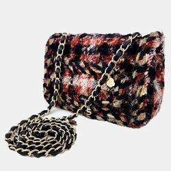 Chanel Multicolor Tweed New Mini crossbody Bag