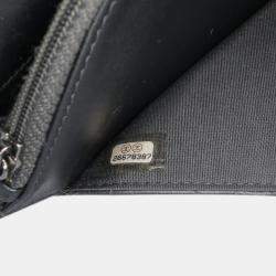 Chanel Grey Quilted Aged Calfskin Tassel Wallet On Chain