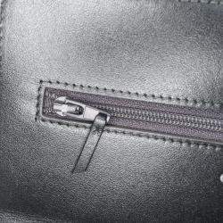 Chanel Grey Quilted Aged Calfskin Tassel Wallet On Chain