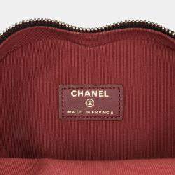 Chanel Black Mini Lambskin CC in Love Heart Crossbody