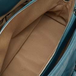 Chanel Blue Quilted Caviar Leather Petite Timeless Tote