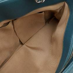 Chanel Blue Quilted Caviar Leather Petite Timeless Tote