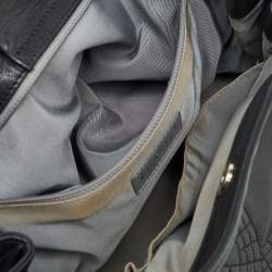 Pre Owned Chanel Black Leather Coco Bengal Shopping Tote