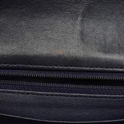 Chanel Blue Tweed Small CC Flap Bag